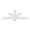 Ekena Millwork Redmond Architectural Grade PVC Gable Bracket, 72"W x 24"H x 2"D x 6"F, 8/12 Pitch GBP072X24X0206RED00 - alternate 2